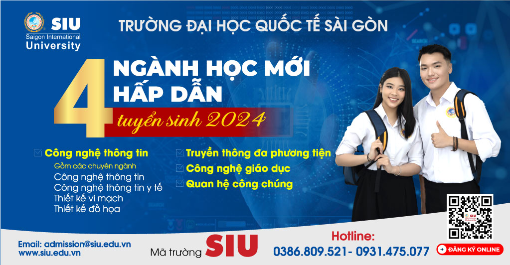 SIU công b?phương thức tuyển sinh 2024