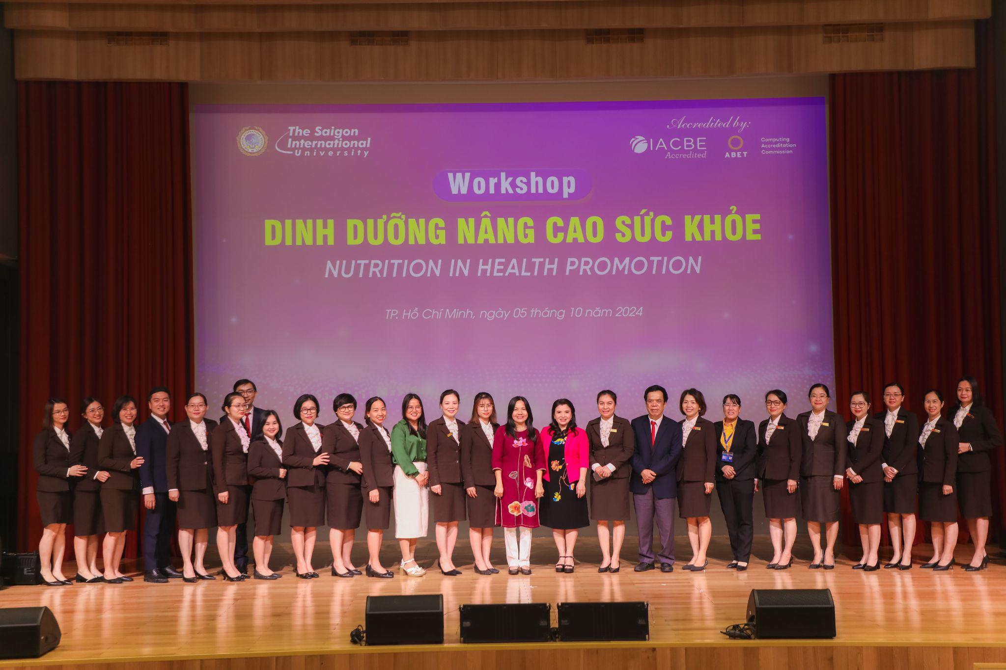 Workshop “Dinh dưỡng nâng cao sức khỏe”: Kiến thức vàng cho sức khỏe toàn diện